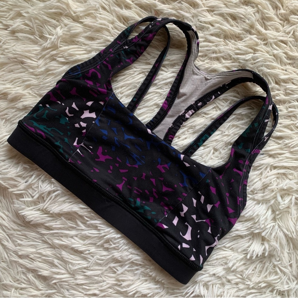 Lululemon Splendour Bra Shadow Wrap Multi / Black - image 6